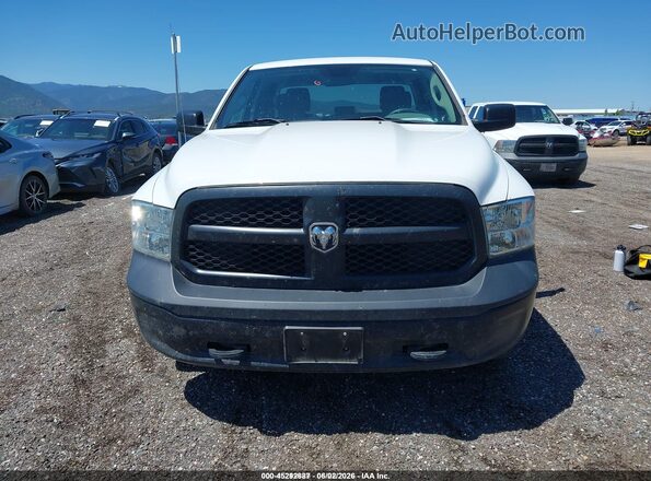 1C6RR7FT0HS548045 2017 RAM 1500 White Սարքավորումների վահանակի տեսք