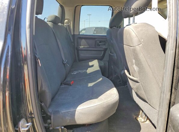 1C6RR7FT0MS519333 2021 RAM 1500 Black Rear seats view