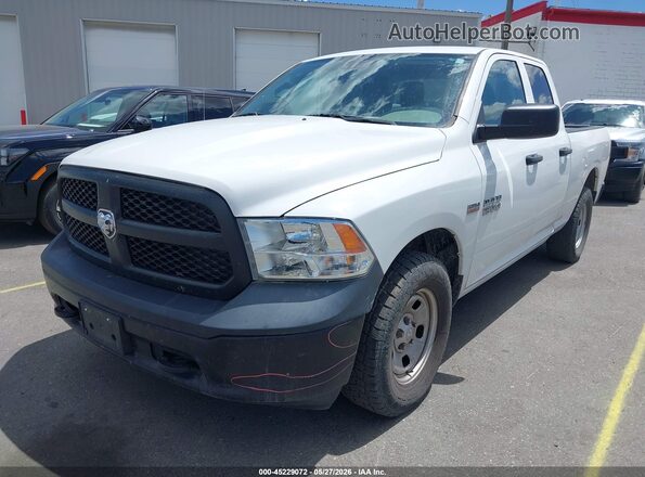 1C6RR7FT1JS300456 2018 RAM 1500 White Przód lewy