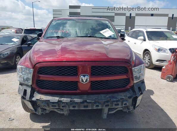 1C6RR7FT1KS631426 2019 RAM 1500 CLASSIC Maroon Вид щитка приладів