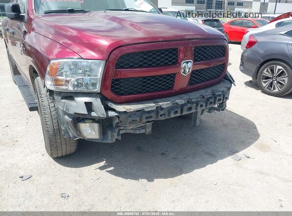 1C6RR7FT1KS631426 2019 RAM 1500 CLASSIC Maroon Вид спереду