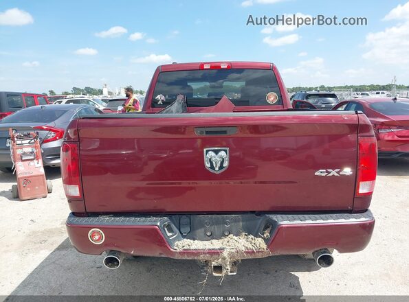1C6RR7FT1KS631426 2019 RAM 1500 CLASSIC Maroon 