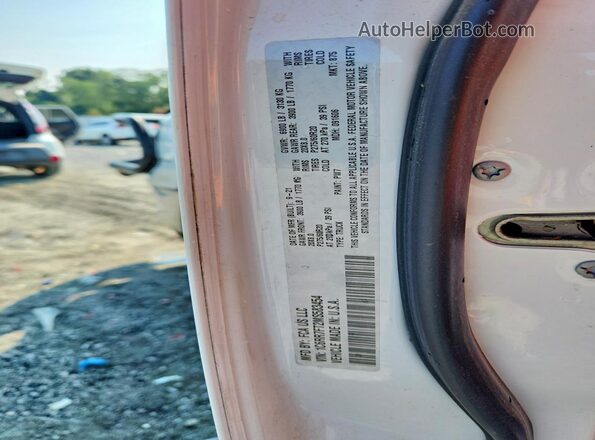 1C6RR7FT2MS583454 2021 RAM 1500 Белый Вид подкапотного пространства