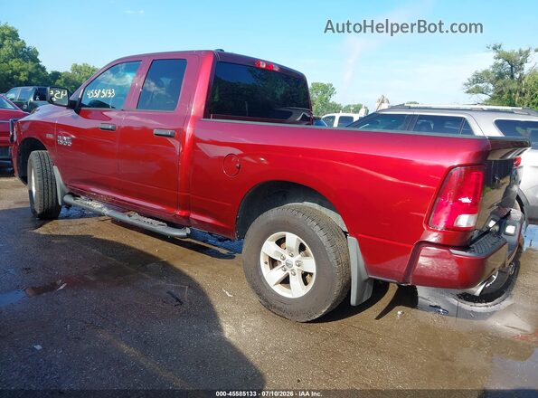 1C6RR7FT3GS365799 2016 RAM 1500 Красный Задняя левая четверть