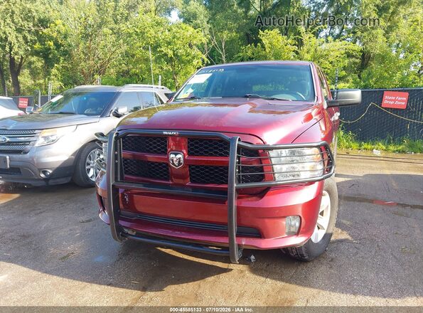 1C6RR7FT3GS365799 2016 RAM 1500 Красный Вид щитка приборов