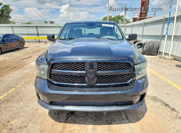 1C6RR7FT3GS400602 2016 RAM 1500 Black წინა ხედი