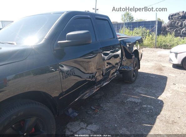 1C6RR7FT3JS174505 2018 DODGE RAM TRUCK Black Դիմացի տեսք