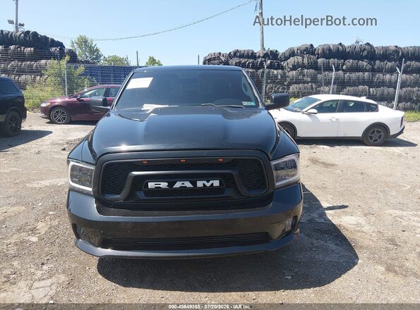 1C6RR7FT3JS174505 2018 DODGE RAM TRUCK Black Սարքավորումների վահանակի տեսք
