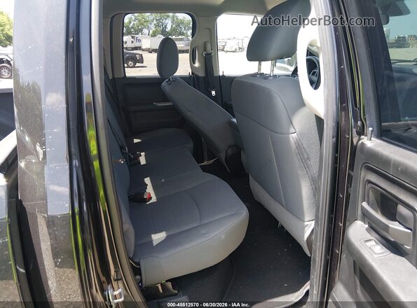 1C6RR7FT3JS176061 2018 RAM 1500 Black Widok naklejki z numerem VIN