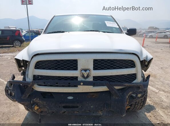 1C6RR7FT5HS587875 2017 RAM 1500 White Սարքավորումների վահանակի տեսք