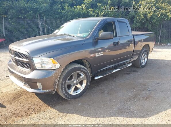 1C6RR7FT5JS190639 2018 RAM 1500 Серый Передняя левая четверть