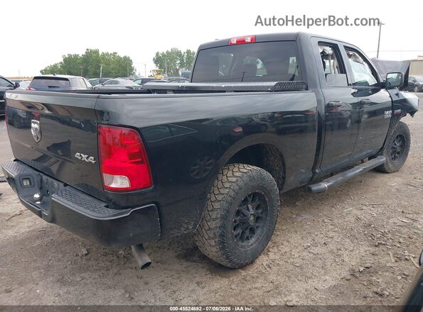 1C6RR7FT5JS351619 2018 RAM 1500 Black Rear right