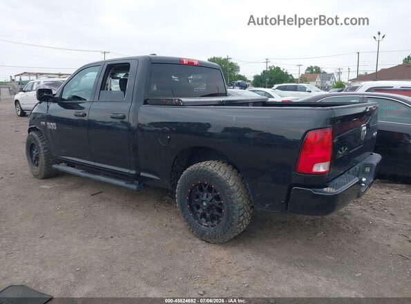 1C6RR7FT5JS351619 2018 RAM 1500 Black Rear left