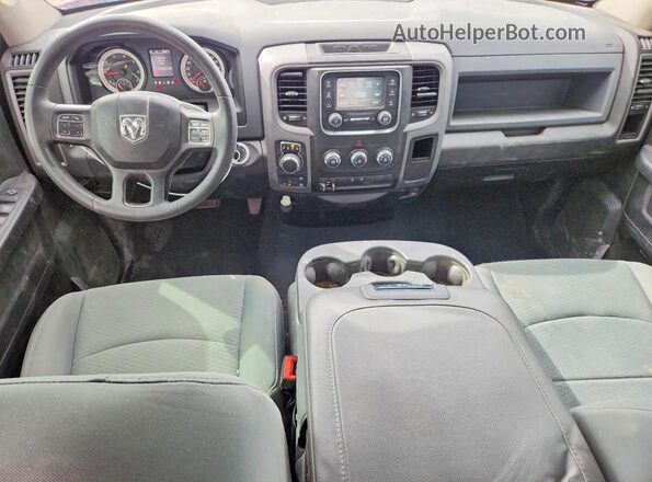 1C6RR7FT5KS517414 2019 RAM 1500 Red Dashboard view