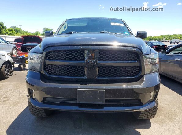 1C6RR7FT7GS123937 2016 RAM 1500 Черный Вид спереди