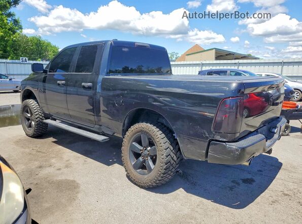 1C6RR7FT7GS123937 2016 RAM 1500 Черный Задняя левая четверть
