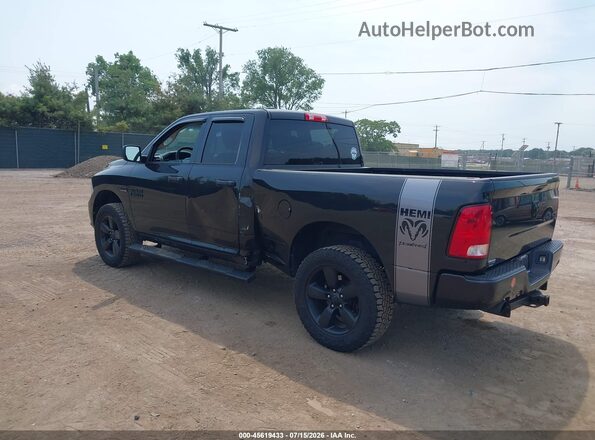 1C6RR7FT7JS271190 2018 RAM 1500 Black Rear left