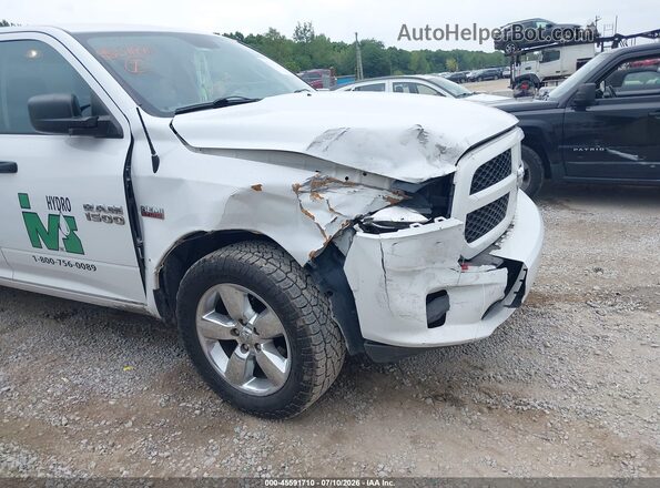 1C6RR7FT7JS351198 2018 RAM 1500 White Вид спереду