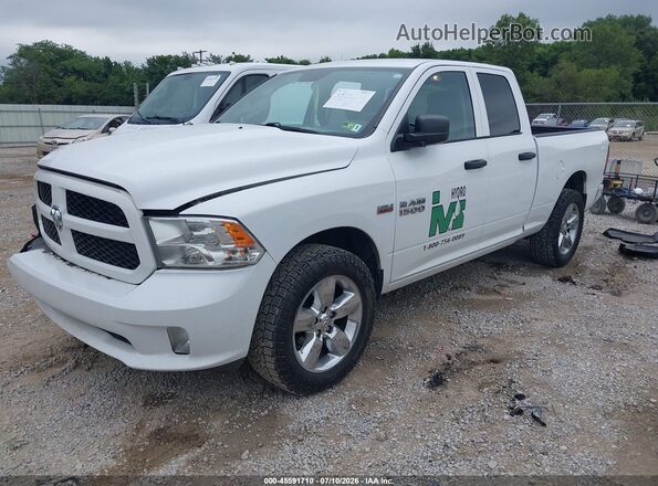 1C6RR7FT7JS351198 2018 RAM 1500 White Передня ліва чверть