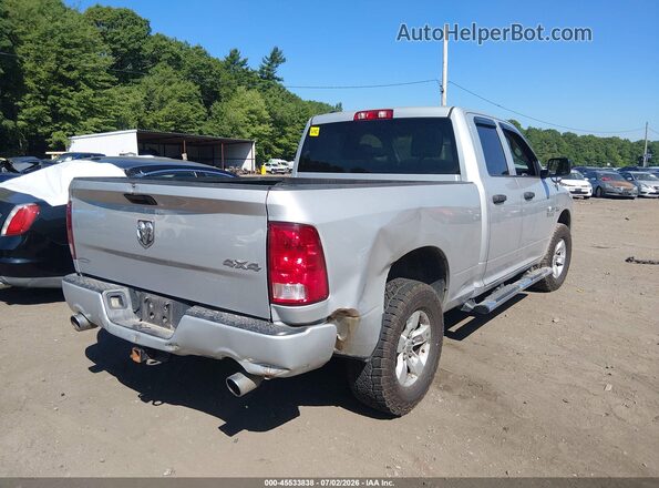1C6RR7FT8GS402636 2016 RAM 1500 Серебряный Задняя правая четверть