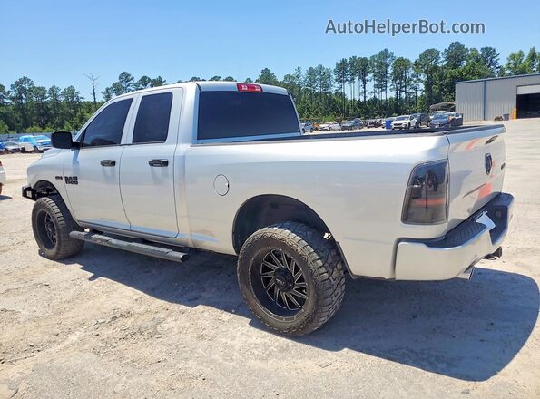 1C6RR7FT8JS203254 2018 RAM 1500 Silver Задня ліва чверть