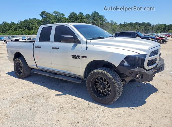 1C6RR7FT8JS203254 2018 RAM 1500 Silver Передня права чверть