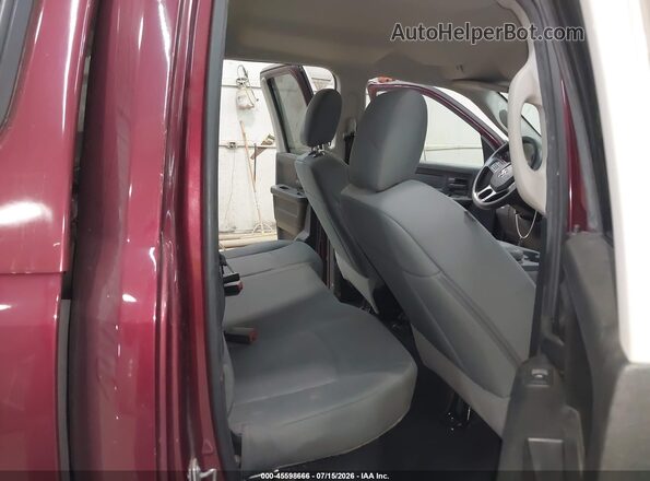 1C6RR7FT8JS308084 2018 RAM 1500 Burgundy Вид наклейки з VIN-кодом