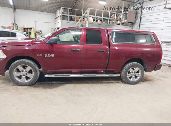 1C6RR7FT8JS308084 2018 RAM 1500 Burgundy Панорамний вид салону 360°