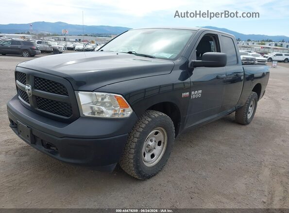 1C6RR7FT9HS748261 2017 RAM 1500 Черный Передняя левая четверть