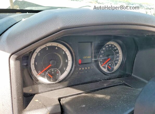 1C6RR7FT9HS801671 2017 RAM 1500 Black Vista del cuadro de instrumentos