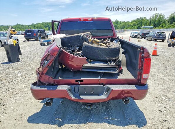 1C6RR7FT9JS328330 2018 RAM 1500 Red Vista trasera
