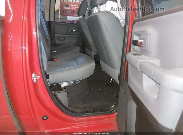 1C6RR7GG0JS300904 2018 RAM 1500 Red VIN կոդի պիտակի տեսք