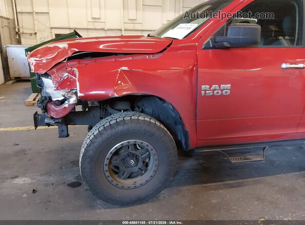 1C6RR7GG0JS300904 2018 RAM 1500 Red Դիմացի տեսք