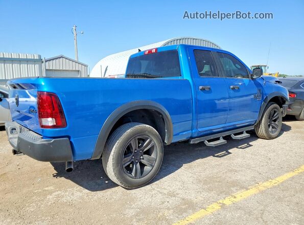 1C6RR7GG0MS527417 2021 RAM 1500 Синий Задняя правая четверть