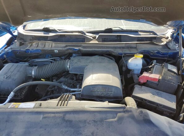 1C6RR7GG0MS527417 2021 RAM 1500 Синий Вид задней части салона
