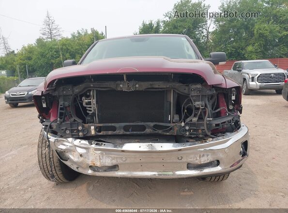 1C6RR7GG4JS311453 2018 RAM 1500 Red Front view
