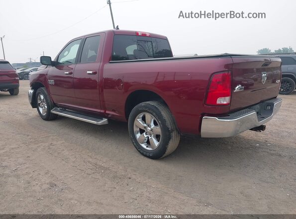 1C6RR7GG4JS311453 2018 RAM 1500 Red Rear left