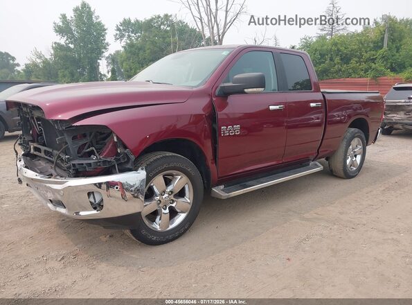 1C6RR7GG4JS311453 2018 RAM 1500 Red Front left