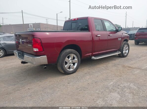 1C6RR7GG4JS311453 2018 RAM 1500 Red Rear right
