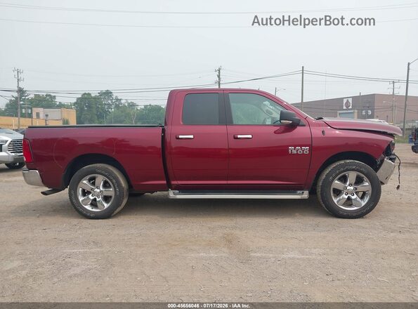 1C6RR7GG4JS311453 2018 RAM 1500 Red Rear interior view