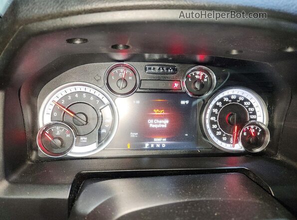 1C6RR7GG4MS562090 2021 RAM 1500 Серый Вид щитка приборов