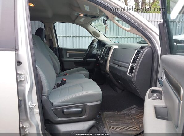 1C6RR7GG7JS120450 2018 RAM 1500 Silver Front interior view