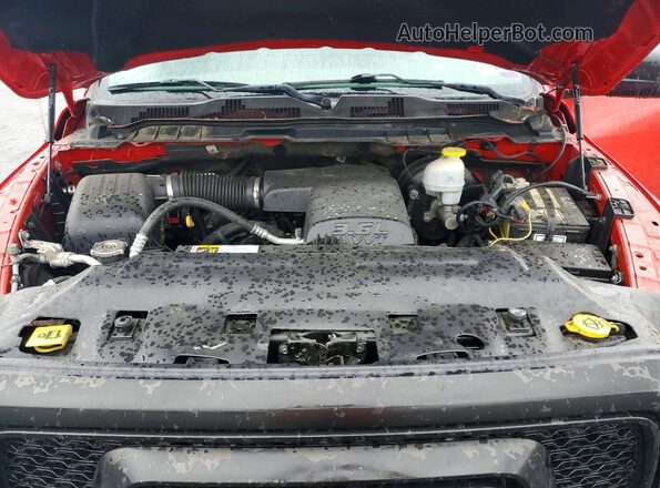 1C6RR7GG7LS115560 2020 RAM 1500 Red Вид задньої частини салону