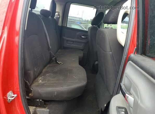 1C6RR7GG7LS115560 2020 RAM 1500 Red Вид задніх сидінь