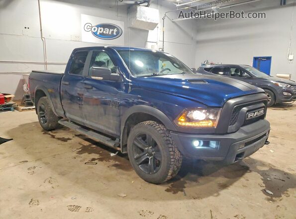 1C6RR7GG8MS548774 2021 RAM 1500 Синий Передняя правая четверть