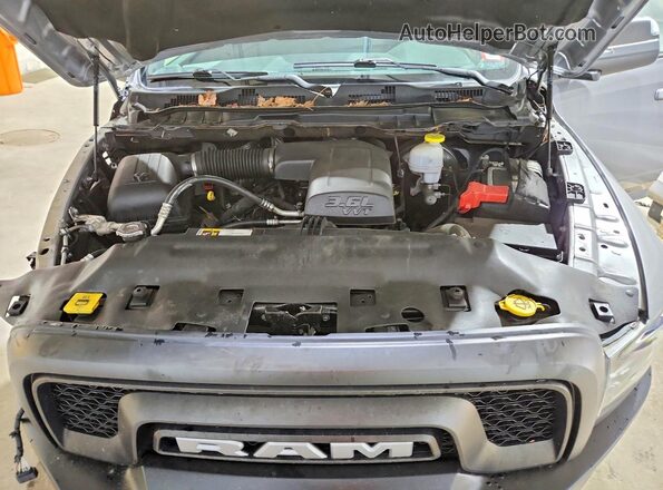 1C6RR7GG9MS590807 2021 RAM 1500 Silver Вид задньої частини салону