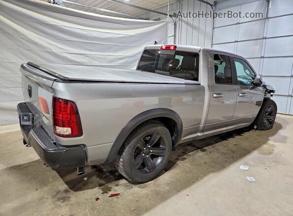 1C6RR7GG9MS590807 2021 RAM 1500 Silver Задня права чверть