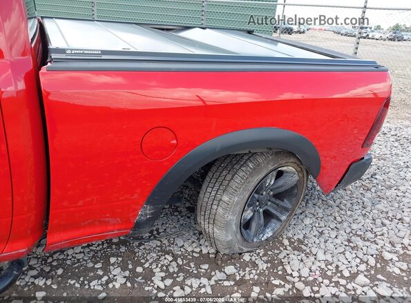 1C6RR7GG9NS225545 2022 RAM 1500 CLASSIC Red Widok zestawu wskaźników