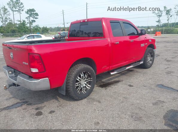 1C6RR7GT0GS390626 2016 RAM 1500 Red Rear right