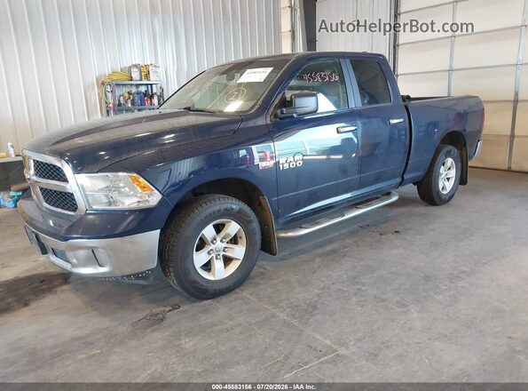 1C6RR7GT0HS623504 2017 RAM 1500 Blue წინა მარცხენა ხედი სამი მეოთხედიდან